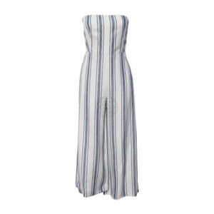 Club Monaco wide leg strapless jumpsuit